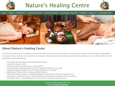 Natures Healing Center, Goa
